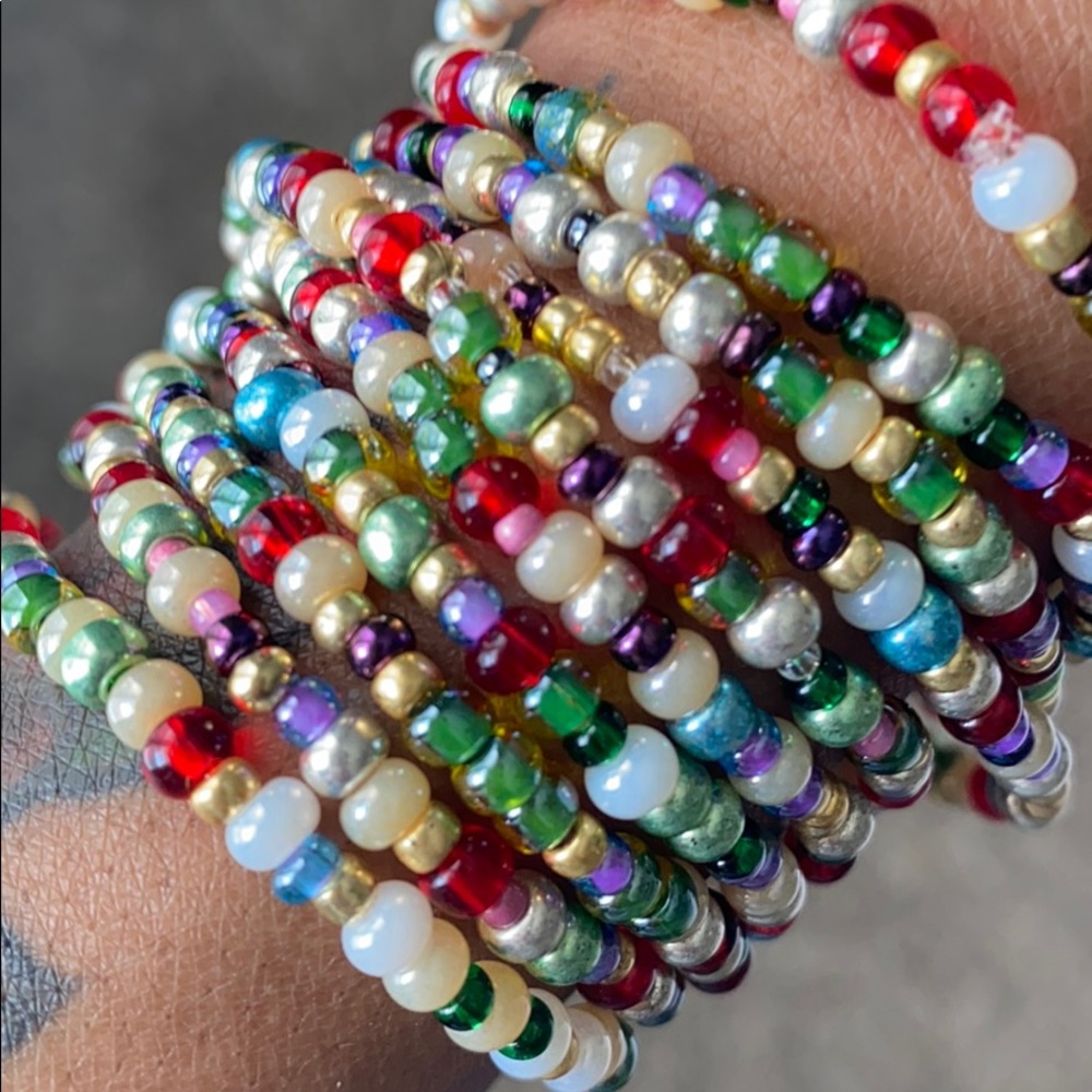 Seed bead bracelets